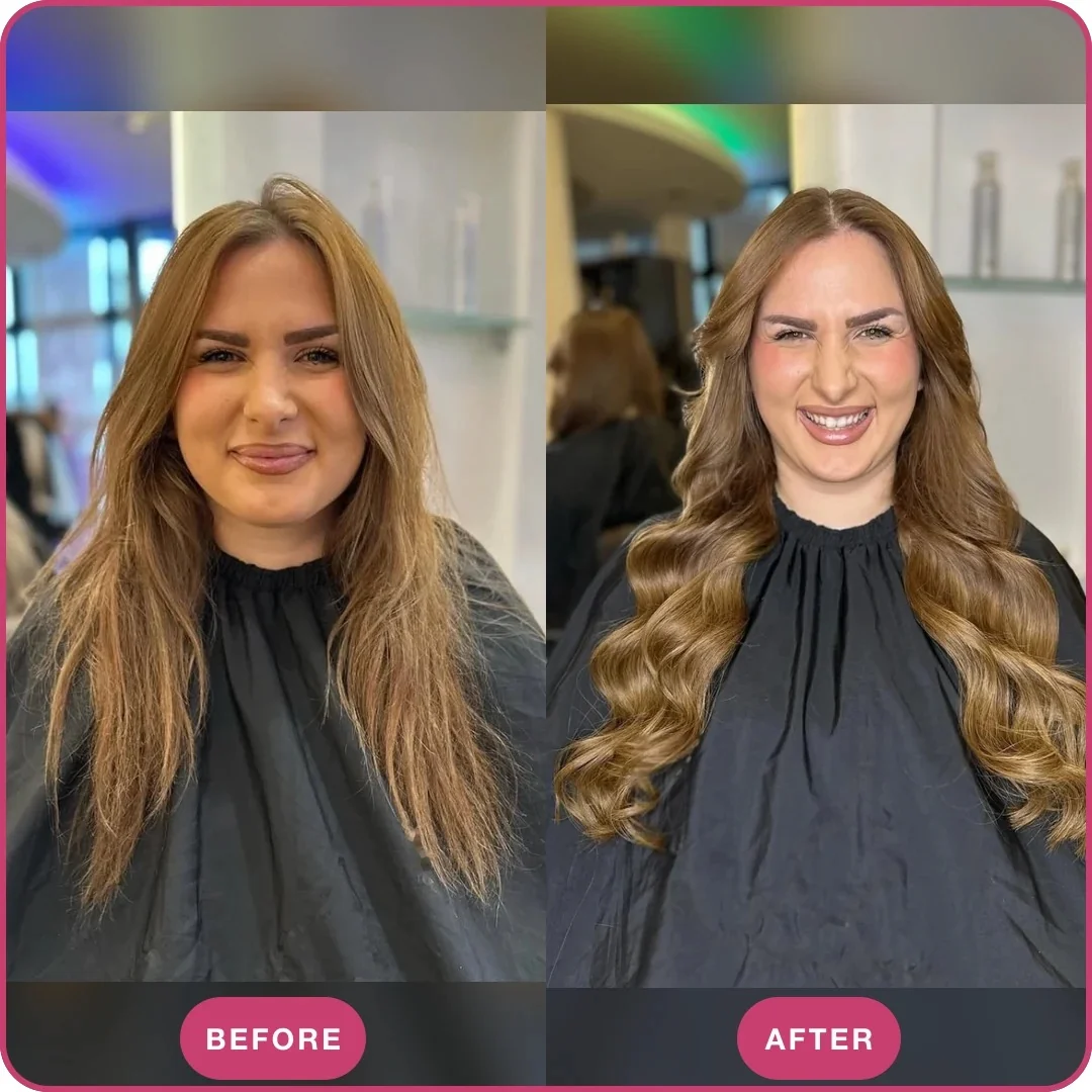 Zuka Hair before-and-after hair transformation 2