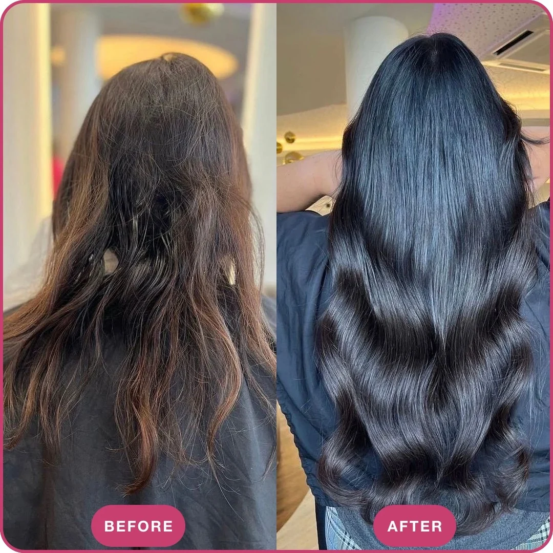 Zuka Hair before-and-after hair transformation 5